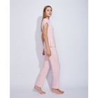 Футболка женская MINAKU, размер 52, цвет персиковый - Фото 3