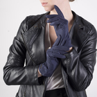 Перчатки женские, 23,5 см, безразмерные, утеплённые, цвет синий - Фото 3