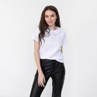 Футболка женская KAFTAN "С ума не сойди", белый, р-р 48-50 - Фото 4