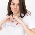 Футболка женская KAFTAN "Жизнь", белый, р-р 48-50 - фото 24281662