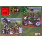 Конструктор Военные "Мотоциклист", 24 детали - Фото 2