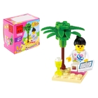 Конструктор Девчонки "Девочка с книгой", 20 деталей - Фото 1