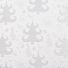 Скатерть Этель "Серебряные ёлочки" цв.белый, 150*180 см, 115 ±10 гр,100% п/э - Фото 2