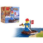 Конструктор «Пират на плоту», 34 детали - Фото 1
