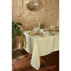 Скатерть Этель "Пудра" цв.золотой, 110*150 см, 115 ±10 гр,100% п/э - Фото 6