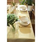 Скатерть Этель "Пудра" цв.золотой, 150*220 см, 115 ±10 гр,100% п/э - Фото 8