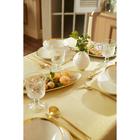 Скатерть Этель "Пудра" цв.золотой, 150*220 см, 115 ±10 гр,100% п/э - Фото 11