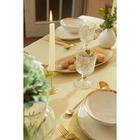 Скатерть Этель"Пудра" цв.золотой, 150*280 см, 115 ±10 гр,100% п/э - Фото 9