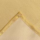 Скатерть Этель"Пудра" цв.золотой, 150*280 см, 115 ±10 гр,100% п/э - Фото 4