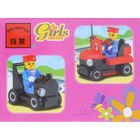 Конструктор Девчонки «Мини-паровоз», 54 детали - Фото 2