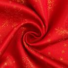 Скатерть Этель «Снежинки» красный, 110*150 см, 115 ±10 гр,100% п/э - Фото 4