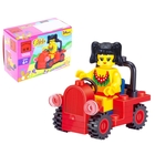 Конструктор Девчонки «Мини-машина», 34 детали - Фото 1