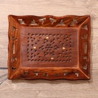 УЦЕНКА Поднос «Звезда», 25×19×3 см, дерево 4643753