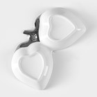 Менажница «Клубника», 24.5×14.5×3.5 см, 2 ячейки, керамика - Фото 4