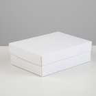 Коробка картонная без окна, белая, 16,5 х 12,5 х 5,2 см - Фото 2