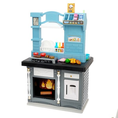 Игровой модуль кухня «Классик» двухсторонняя, со световыми и звуковыми эффектами, бежит вода из крана