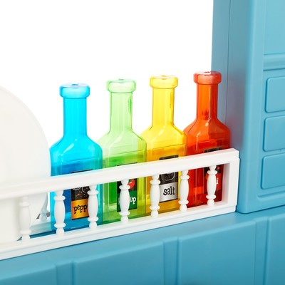 Игровой модуль кухня «Классик» двухсторонняя, со световыми и звуковыми эффектами, бежит вода из крана