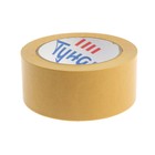 Лента двусторонняя ТУНДРА, клейкая, полипропиленовая, белая основа, 90 мкм, 48 мм × 25 м - Фото 3