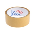 Лента двусторонняя ТУНДРА, полипропиленовая, прозрачная основа, 90 мкм, 36 мм × 5 м - Фото 4