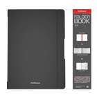 Тетрадь на спирали ErichKrause. FolderBook А4, 96 листов, в клетку, съёмная пластиковая обложка, чёрная - Фото 2