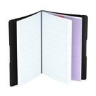 Тетрадь А4, 96 листов в клетку ErichKrause FolderBook, съёмная пластиковая обложка, блок офсет, белизна 100%, чёрная - Фото 3