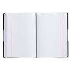 Тетрадь А4, 96 листов в клетку ErichKrause FolderBook, съёмная пластиковая обложка, блок офсет, белизна 100%, чёрная - Фото 7