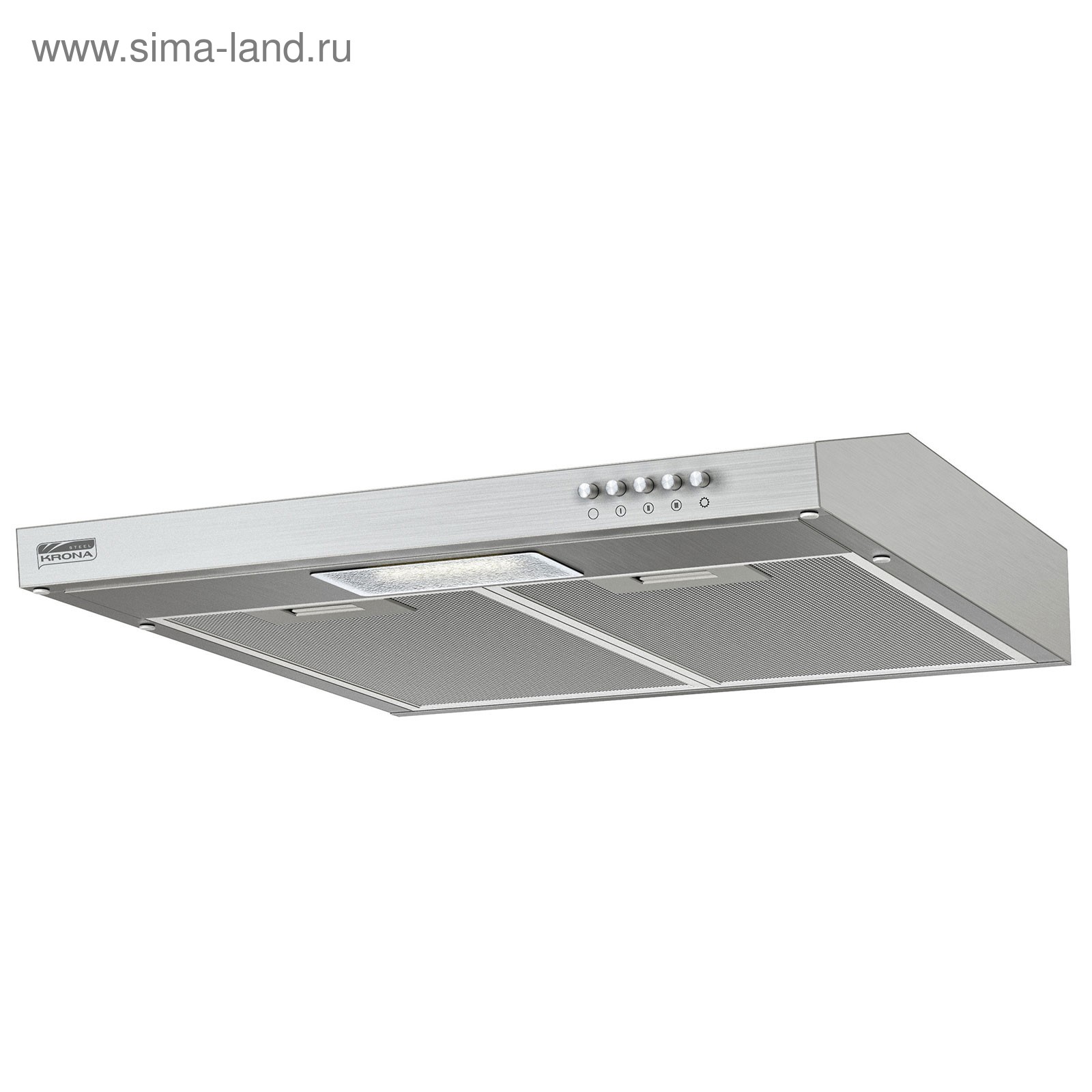 Вытяжка KRONA JESSICA slim 500 inox PB, плоская, 350 м3/ч, 3 скорости ...