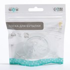 Соска на бутылочку M&B «Natural», антиколиковая, широкое горло Ø50 мм., от 0 мес., медленный поток - Фото 6