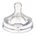 Соска на бутылочку M&B «Natural», антиколиковая, широкое горло Ø50 мм., от 6 мес., быстрый поток - Фото 6