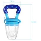 Ниблер для прикорма, от 5 мес., с силиконовой сеточкой, размер S, M, L, голубой - Фото 4