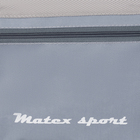 Сумка спортивная, отдел на молнии, 3 наружных кармана, длинный ремень, цвет серый - Фото 3