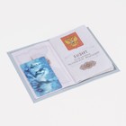 Обложка для паспорта, цвет светло-серый - фото 6247672