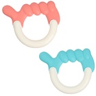 Прорезыватель силиконовый «Пальчики», от 3 мес., МИКС - Фото 9