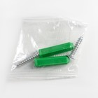 Вешалка настенная на 11 крючков Доляна «Симпл», 31×12×5 см, цвет хром - Фото 4