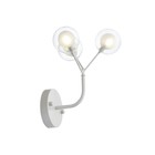 Бра St Luce. SL376.501.03. Demele. 3х2 Вт, G4 LED, 350 Lm, 15х20 см, цвет белый - фото 4423250