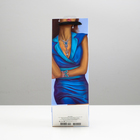 Пакет подарочный, под бутылку «Стильное платье», 10,5 х 36 см - Фото 3