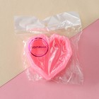 Молд Доляна «Сердце», силикон, 7,3×7,3×2,3 см, цвет розовый - Фото 4