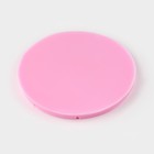 Молд для заливки Доляна «Листопад», силикон, 5 ячеек, d=9.2 см, розовый - Фото 3