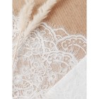 Кружево реснички, 210 мм × 3 ± 0,5 м, цвет айвори - Фото 3