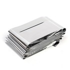 Термоодеяло Adventure, 130×210 см, серебристое - Фото 2