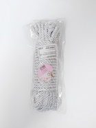 Шнур витой, d=5 мм, 10±1 м, цвет серебряный - Фото 6