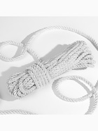 Шнур витой, d=8 мм, 10±1 м, цвет серебряный - Фото 2