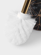 Ёршик для унитаза с подставкой «Лили», 9.5×9.5×37 см, цвет чёрный - Фото 5