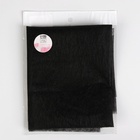 Паутинка клеевая, 23 гр/кв метр, 112×50 см, цвет чёрный - Фото 5