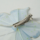 Бабочка для декора и флористики, на прищепке, пластиковая, микс, 1 шт., 7 х 6 х 1 см - Фото 2