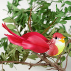 Птичка для декора и флористики, на прищепке, МИКС, пластиковая, 1шт., 8 х 8 см - Фото 5