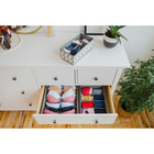 Органайзер для хранения белья «Зигзаг», 8 отделений, 29×14×10 см , цвет серый - Фото 2