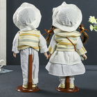 Кукла коллекционная парочка поцелуй набор 2 шт "Поцелуй в белом наряде" 30 см МИКС - Фото 4