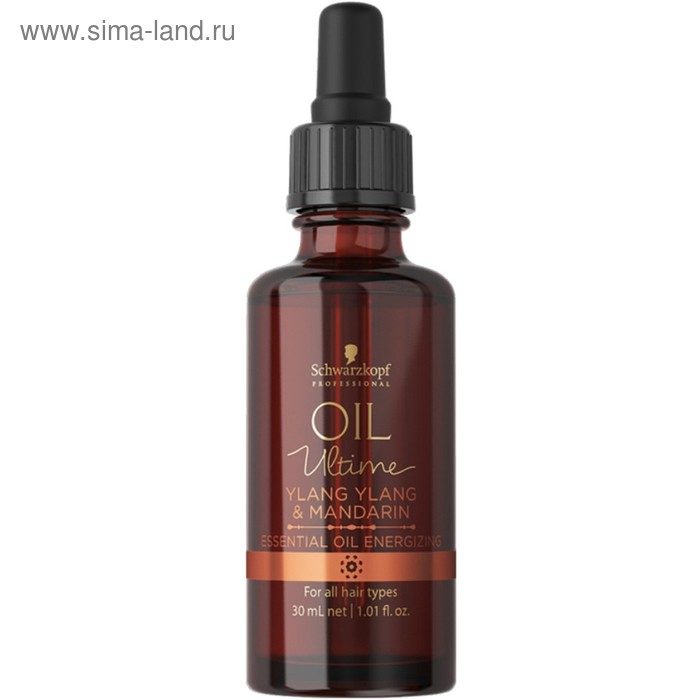 Эфирное масло Schwarzkopf Professional Oil Ultime, тонизирующее, 30 мл - Фото 1