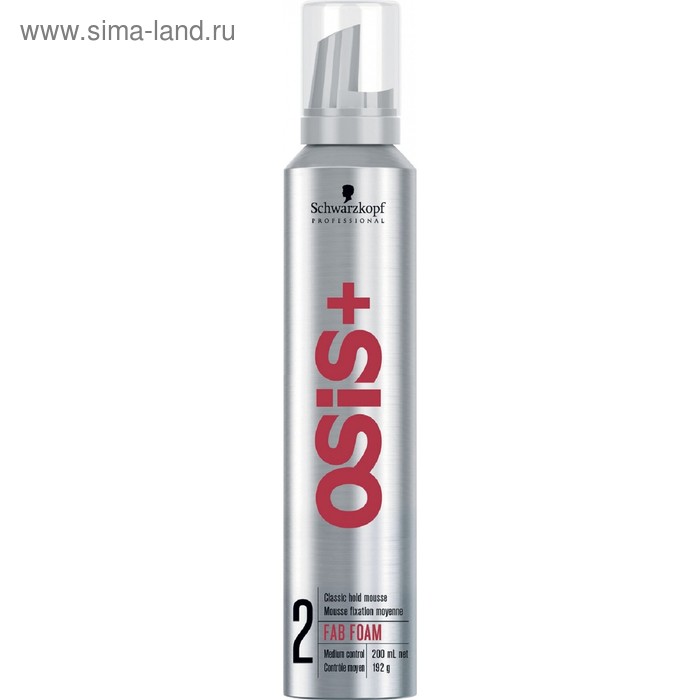 Мусс для волос Schwarzkopf Professional OSiS+, для подвижного текстурного объёма, 200 мл - Фото 1